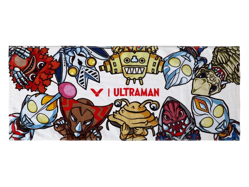 [VICTOR X ULTRAMAN] TW508UTM A White Towel