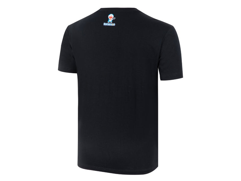[VICTOR X DORAEMON] T-502DRM C Unisex Black Shirt