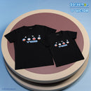 [VICTOR X DORAEMON] T-502DRM C Unisex Black Shirt