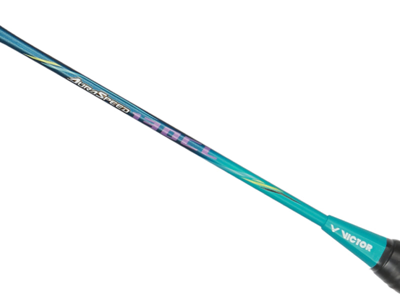 Victor A130 Aqua/Blue (Pre-Strung) Badminton Racket