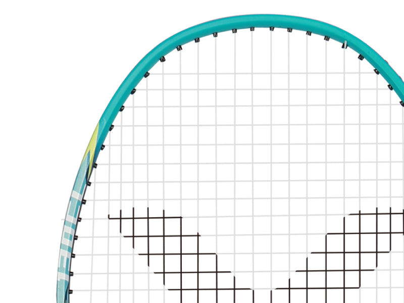 Victor A130 Aqua/Blue (Pre-Strung) Badminton Racket