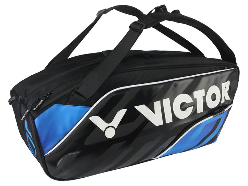 Victor BR9213 CF Black/Brilliant Blue Racket Bag 6pcs