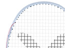 Victor D1L Snow White Edition (Pre-Strung) Badminton Racket