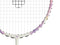 Victor TK-280EX T THRUSTER K 280 EX Mauve Purple (Pre-Strung) Badminton Racket