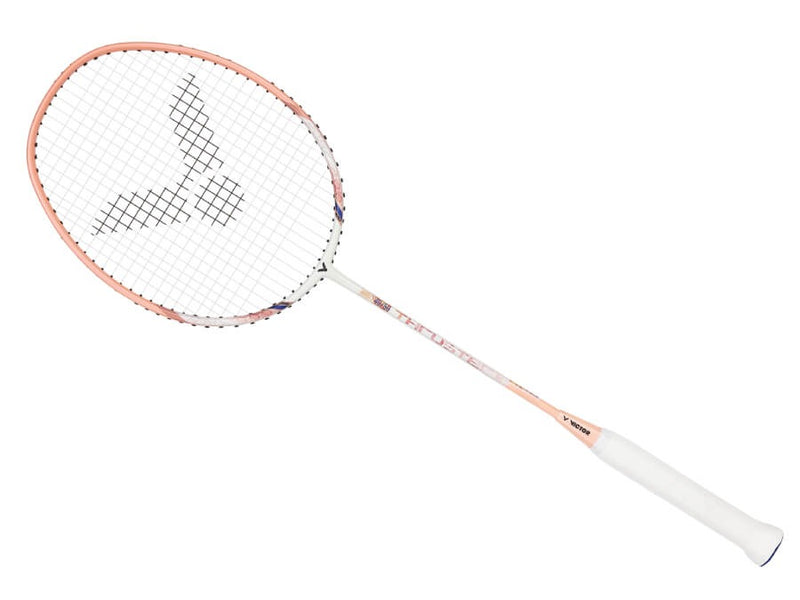 Victor TK-280 I THRUSTER K 280 Peach Pink (Pre-Strung) Badminton Racket