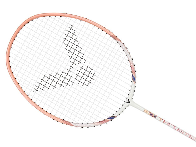 Victor TK-280 I THRUSTER K 280 Peach Pink (Pre-Strung) Badminton Racket