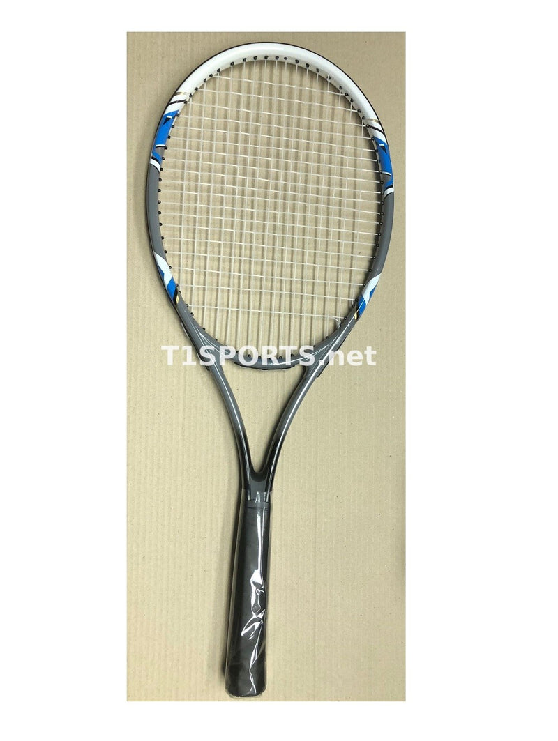 Victor Titan White/Silver/Blue Recreational Tennis Racket (Pre-Strung)