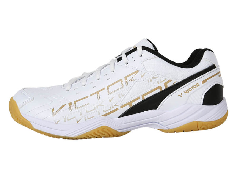 Victor [A170 AC White/Gold Special Color] Court Shoes
