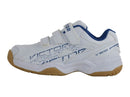 Victor [A170JR AF] White/Blue Junior Court Shoes