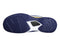 Victor [A531W AB] White/Medieval Blue Wide Court Shoes