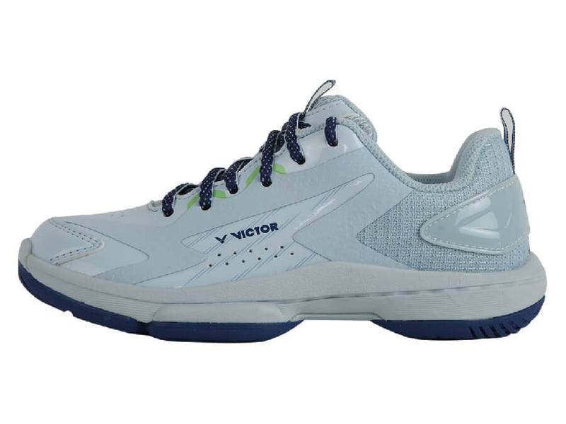 Victor [A970JR M] Sky Blue Junior Court Shoes