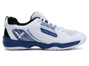 Victor [AS-12W AB] White/Blue Wide Court Shoes