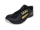 Victor [AS-12W CX] Black/Gold Wide Court Shoes