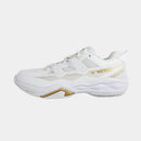 Victor [C60 AX White/Gold] Court Shoes