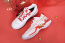 Victor [C90CNY LD White/Red] Court Shoes