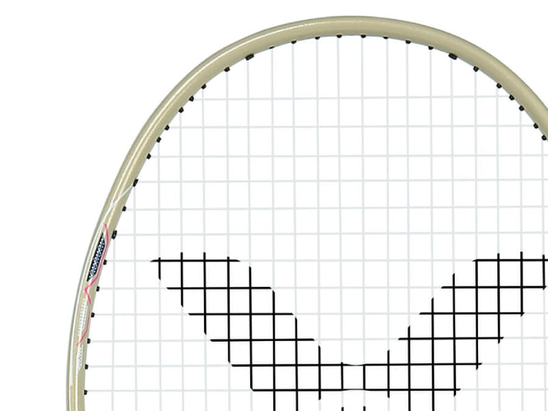 Victor D1L Beige/Purple Edition (Pre-Strung) Badminton Racket