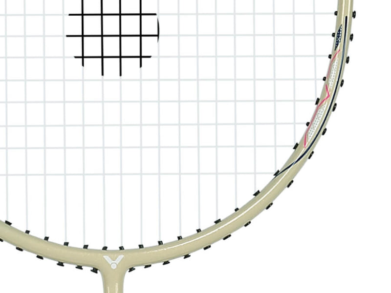Victor D1L Beige/Purple Edition (Pre-Strung) Badminton Racket