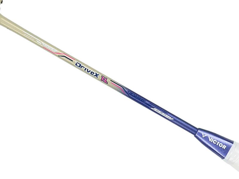 Victor D1L Beige/Purple Edition (Pre-Strung) Badminton Racket