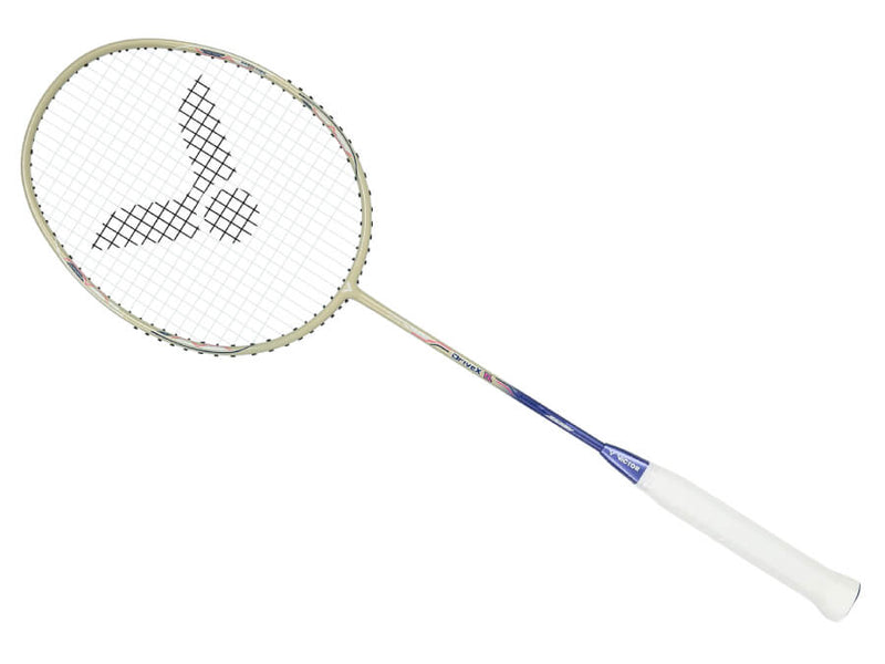 Victor D1L Beige/Purple Edition (Pre-Strung) Badminton Racket