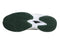Victor [P8500CLS AG] Bright White/Hunter Green Wide Court Shoes