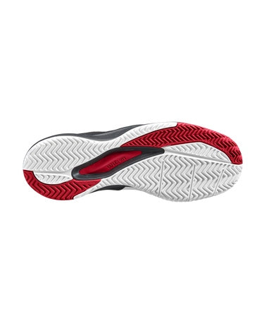 Wilson Rush Pro Ace (White/Black/Poppy Red) Tennis Shoes