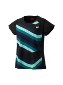 Yonex 16694 Replica Black Crew Neck Shirt