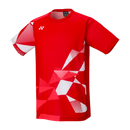 Yonex 16744 Tango Red Crew Neck Shirt