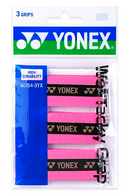 Yonex AC154 Wet Tacky Grap (Pack of 3) - Bright Pink