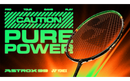 Yonex Astrox 99  Badminton Racket (Black/Green)