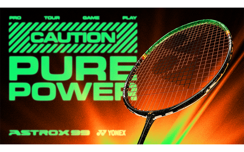 Yonex Astrox 99  Badminton Racket (Black/Green)
