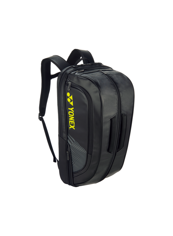 Yonex BA02312 Expert Racket Backpack (Black/Yellow)