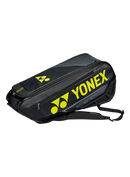 Yonex BA02326 Expert Racket Bag 6pcs (Black/Yellow)