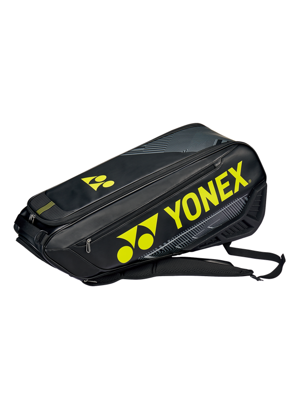 Yonex BA02326 Expert Racket Bag 6pcs (Black/Yellow)