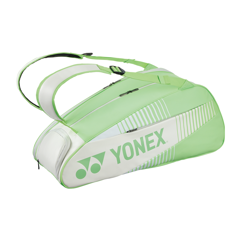 Yonex BA82426 Active Racket Bag 6pcs (White/Green)