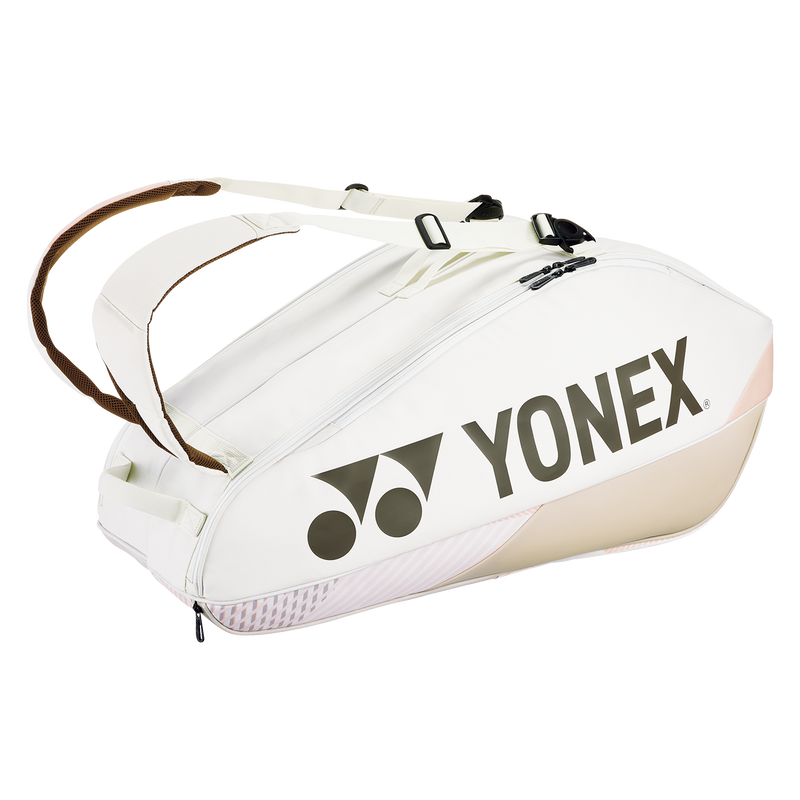 Yonex BA92426 Pro Racket Bag 6pcs (Sand Beige)