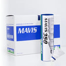 Yonex Mavis 350 Plastic Nylon Shuttles [White - 1 Box]