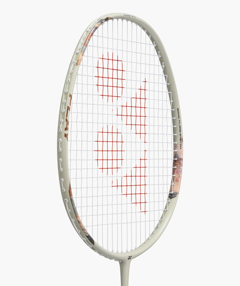 Yonex Nanoflare 700 Play (Pre-Strung) Badminton Racket (Light Beige ...