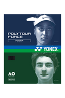 Yonex Polytour Force 16L/125 Tennis String Pack (12m) - Black