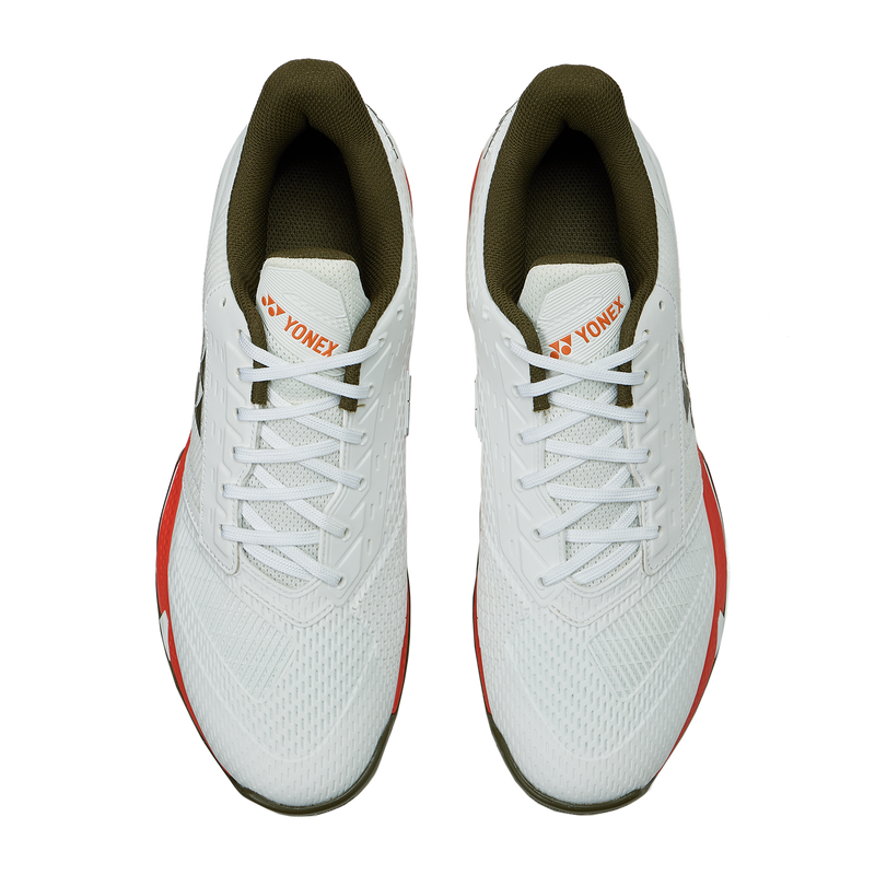Yonex Power Cushion AD-ACCEL White/Orange Tennis Shoes