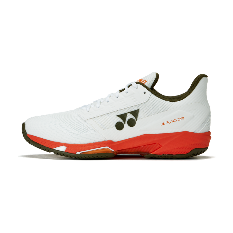 Yonex Power Cushion AD-ACCEL White/Orange Tennis Shoes