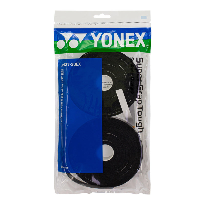Yonex Super Grap Tough AC137EX (Pack of 30) - Black