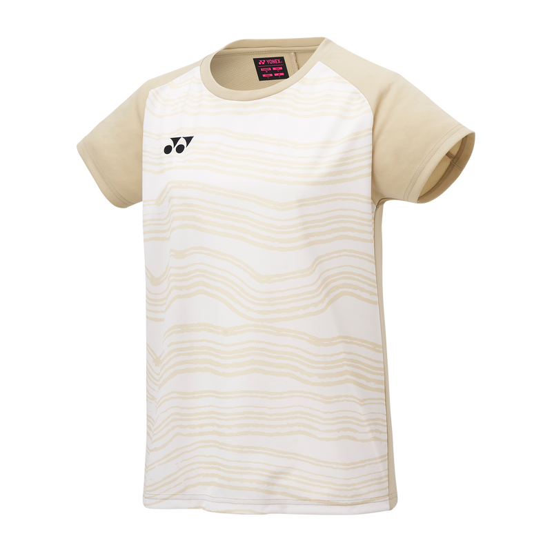 Yonex YW0050 Ice Beige Crew Neck Shirt
