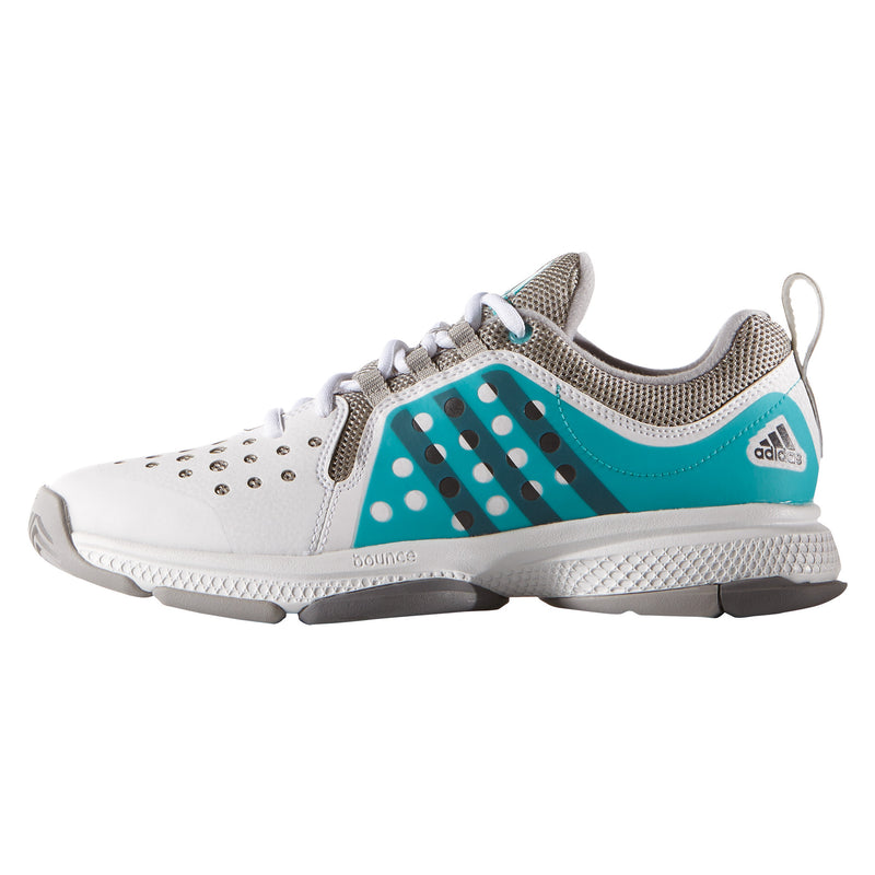 Adidas Barricade Classic Bounce (White / Green) T1 SPORTS Adidas Barricade Classic Bounce (White / Green) T1 SPORTS