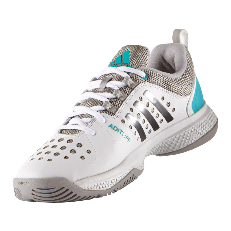 Adidas Barricade Classic Bounce (White Green) – T1 SPORTS