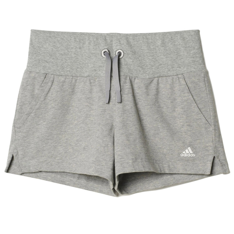 Adidas Ladies Athletic Cotton Grey Shorts