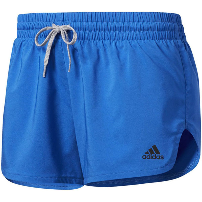 Adidas Ladies Woven Blue Slitshorts