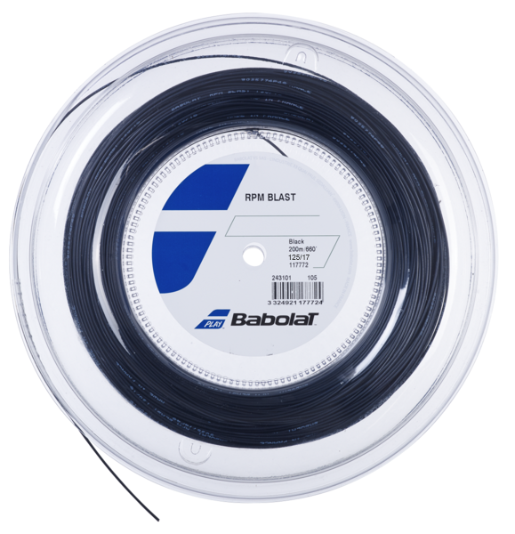 Babolat RPM Blast 17/125 Tennis String Reel (200m) - Black