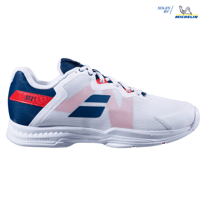Babolat SFX3 All Court (WhiteBlue) Tennis Shoes