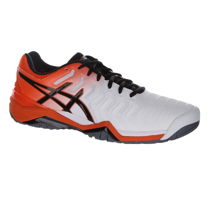 Asics Gel Resolution 7 (White/Koi)