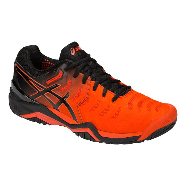 Asics Gel Resolution 7 Cherry Tomato Black T1 SPORTS